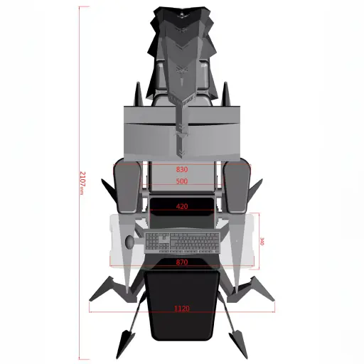 Zero Gravity Massage Ergonomic Scorpion Gaming Chair