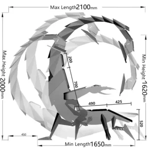 Zero Gravity Massage Ergonomic Scorpion Gaming Chair