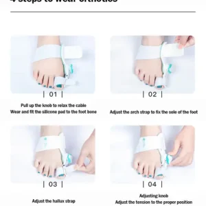 Adjustable Foot Care Big Toe Straightener