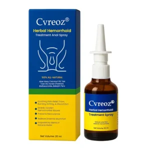 Cvreoz® Herbal Hemorrhoid Treatment Anal Spray