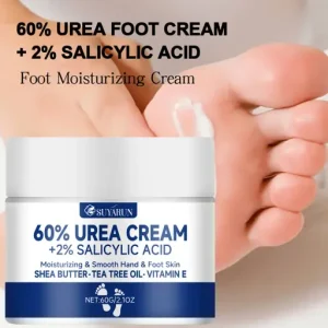 SUYARUN 60% Urea Foot Cream for Cracked Heels & Dry Skin