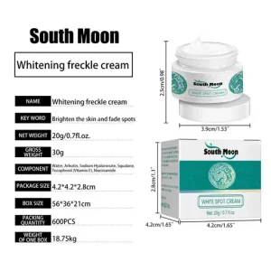 South Moon White Spot Cream Moisturizing Nourishing Spot Care Brightening Skincare Cream