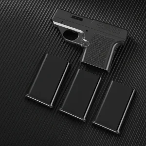 Gun Shape Secret Storage Jet Flame Lighter