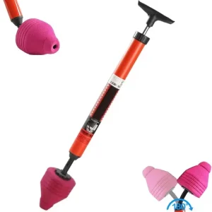 High-Pressure Quick Cleaner Toilet Unblocker Plunger