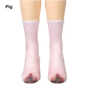 Hyper Realistic Animal Ankle Wear Socks