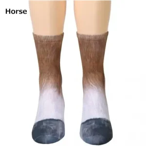 Hyper Realistic Animal Ankle Wear Socks