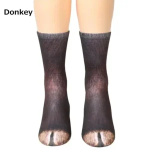 Hyper Realistic Animal Ankle Wear Socks