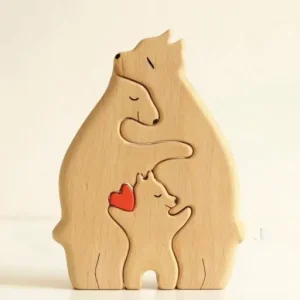 Loving Bears Interlocking Puzzle Decor