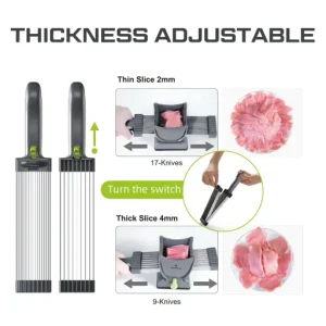 Multifunctional Stainless Steel Manual Meat Cutter Tool