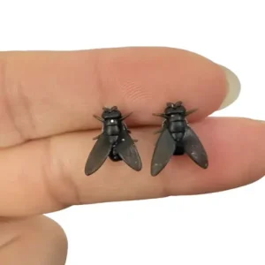 Realistic Fly Abstract Earrings