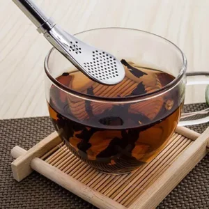 Stainless Steel Tea Straw Spoons