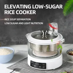 Sugar-Controlled Intelligent Rice Cooker