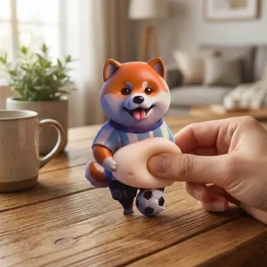 Chubby Shiba Silicone Sticker Protector