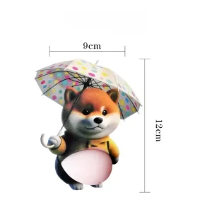 Chubby Shiba Silicone Sticker Protector