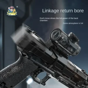 Electric Flame Effect Water Spray Blaster Toy Gun