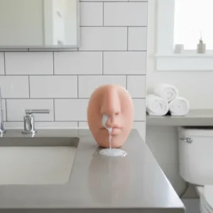 Realistic Nose Shape Wall-Mounted Prank Soap Dispenser