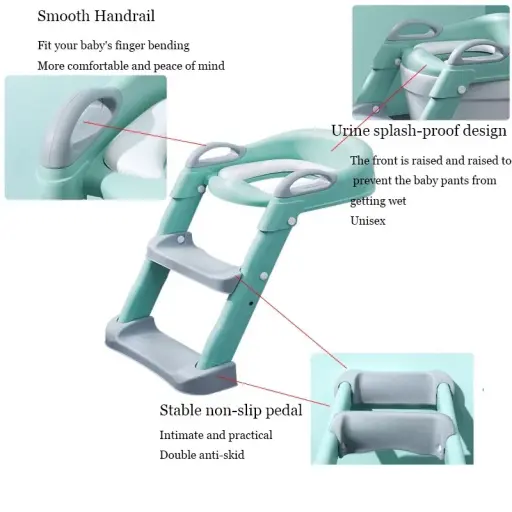 Baby Potty Training Seat with Ladder