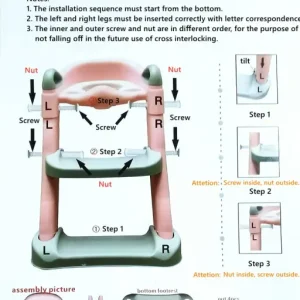 Baby Potty Training Seat with Ladder