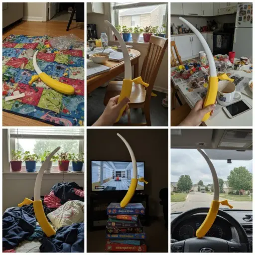 Banana Attack Toy Sword