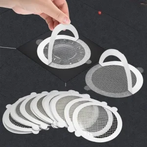 Disposable Shower Drain Hair Catcher Mesh Stickers