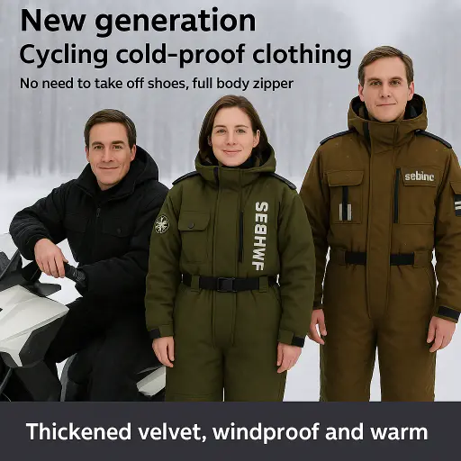 Heavy Duty Coldproof Full Body Motorcycle Suit