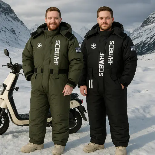 Heavy Duty Coldproof Full Body Motorcycle Suit