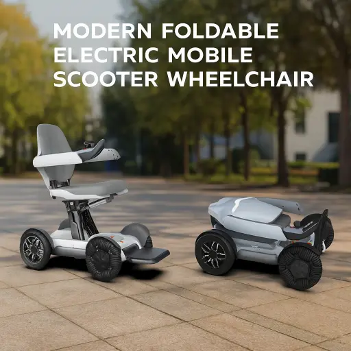 Modern Foldable Electric Mobile Scooter Wheelchair