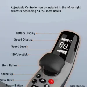 Modern Foldable Electric Mobile Scooter Wheelchair