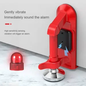 Strong Anti-Theft Travel Metal Door Stopper Alarm