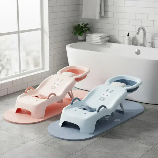 Baby Bath Support Foldable Reclining Chair