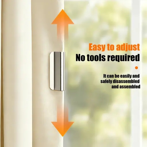 Curtain Lock Magnetic Light-Block Seal Clips