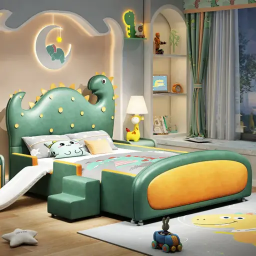 Dinosaur Dream Cozy Kids Bed