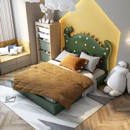 Dinosaur Dream Cozy Kids Bed