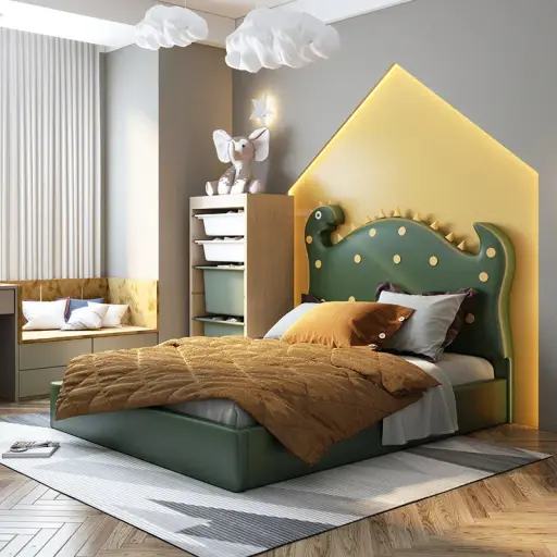 Dinosaur Dream Cozy Kids Bed