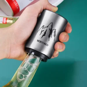 Easy Press Automatic Bottle Opener