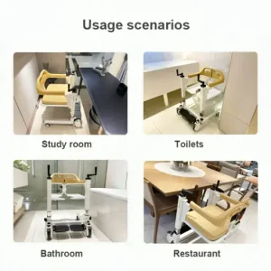 Elderly Patient Transfer Lift Handicapped Wheelchair