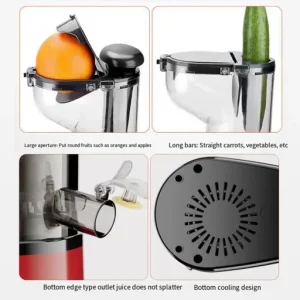Electric Masticating Quick Vitamins Juicer Machine