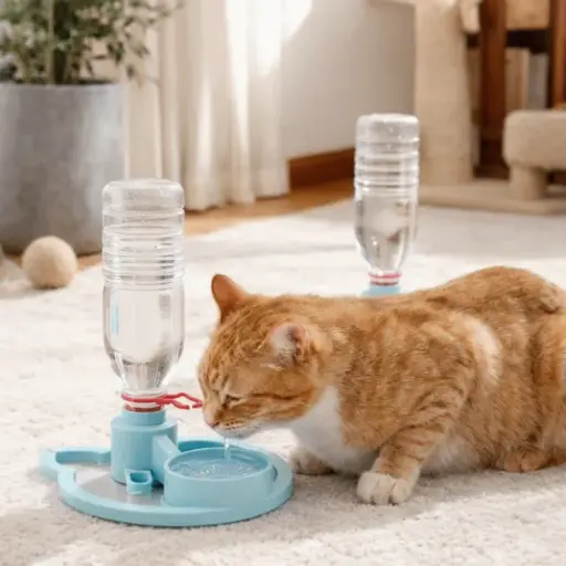 Gravity-Fed Pet Water Dispenser