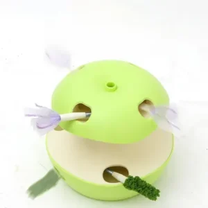 Interactive Apple Style Automatic Cat Teaser Toy