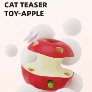 Interactive Apple Style Automatic Cat Teaser Toy