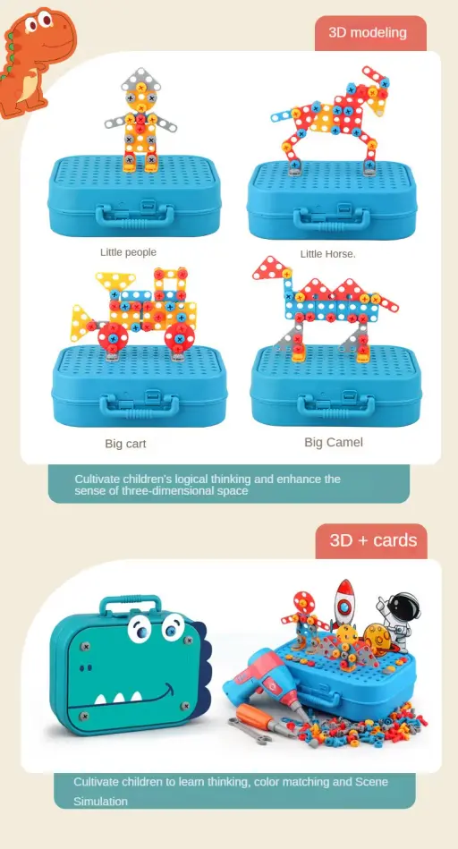 Little Mechanic Kids Toy Set - Image 7