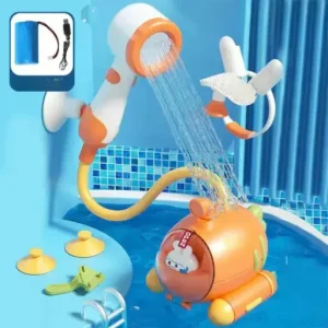 Mini Submarine Baby Bathing Shower Head Set