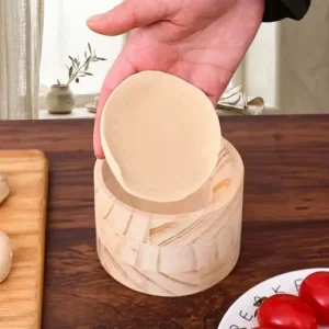 No Mess Dough Shape Wooden Mold