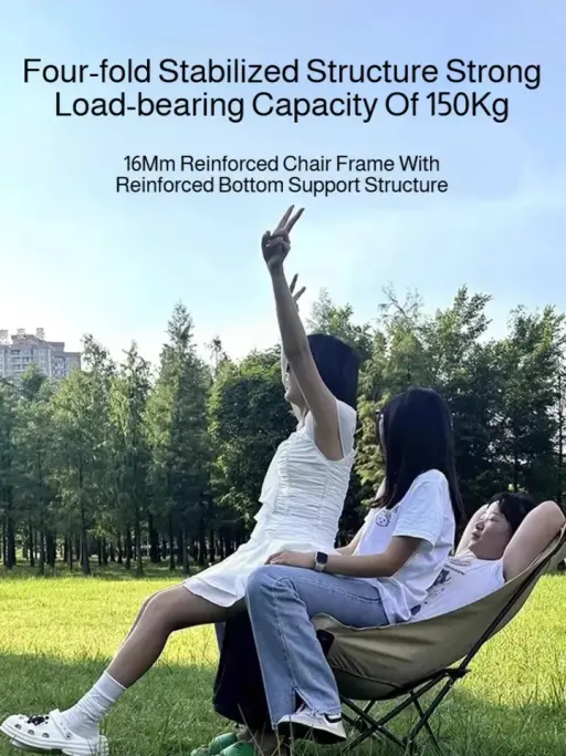 Relax Everywhere Reclining Outdoor Lounge Camping Chair