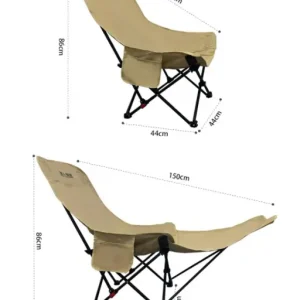 Relax Everywhere Reclining Outdoor Lounge Camping Chair