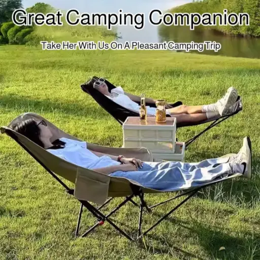 Relax Everywhere Reclining Outdoor Lounge Camping Chair