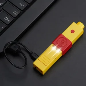 Remote Activation Windproof LED Display Lighter