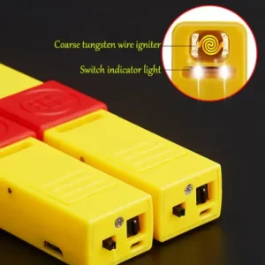 Remote Activation Windproof LED Display Lighter