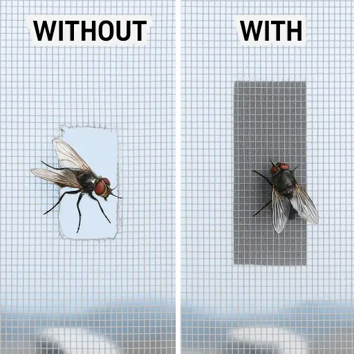 Self-Adhesive Window Screen Mosquito Net Repair Tape