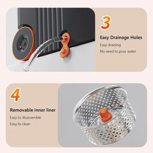 Ultra Dry Turbo Clean Microfiber Easy Cleaner Mop